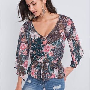 Venus paisley mesh top. Brand new with tags